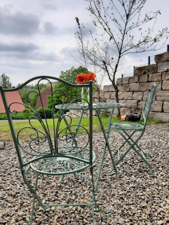 Moderne Wohnung Im Grunen Mit Schoner Terasse Tettnang Bagian luar foto